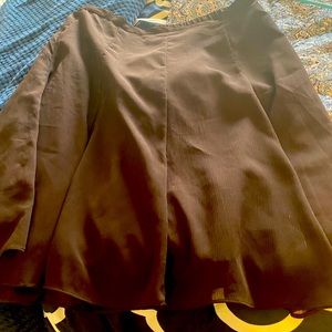 Brown skirt